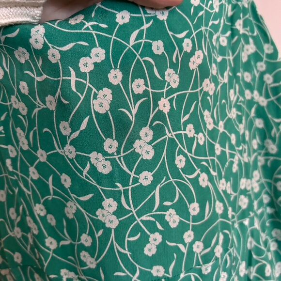 Realisation Par Amelia Dress in Poison Ivy Green Ivory Extra Large - Picture 7 of 14